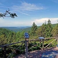 Rennsteiggarten Oberhof, Aussicht am Pfanntalskopf