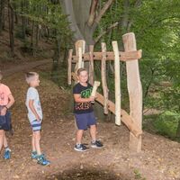 Lernen und Erleben auf dem Wald-Abenteuer-Pfad Station 9 Waldmusik