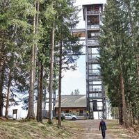 Ziel erreicht - die Türme am Tremmelberg