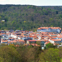 Historisches Stadtzentrum Meiningen im Werratal