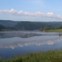 Frühnebel an der Ehmetsklinge