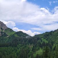 Dr. Kotek Steig - Blick zum Neuwaldeggsattel