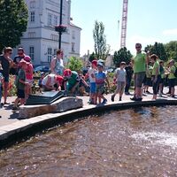 Tulu Tour beim Nibelungenbrunnen Tulln