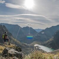 Blick vom Greifenbergsattel in den Lungauer Klaffer