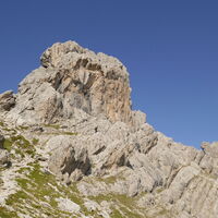 Rückblick zum Roten Turm