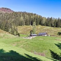 Wir erreichen die Schwarzbeeralm