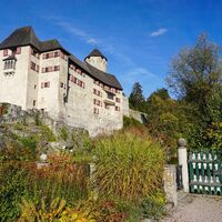 Blick auf Schloss Matzen
