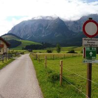 durch Krungl durch und Schleife mit Grimmingblick...