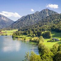 Schliersee - Blick Richtung Neuhaus