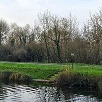 Kajaksteg unterhalb der Schleuse Cappy
