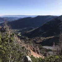 Ausblick von etwa 1600m