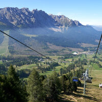 [ Dolomiten, Rosengarten ] | Tag 5 | Mit dem Paolinalift geht es wieder ins Tal