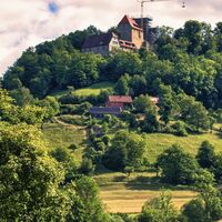 Burg Tierberg am Kochersteig