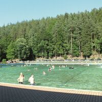 Becken im Waldbad "Herzog Ernst"