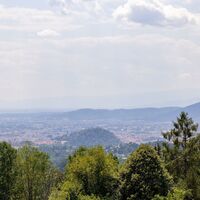 Blick von der Platte auf Graz