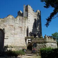Burgruine Frankenstein bei Bad Salzungen am Pumpälzweg