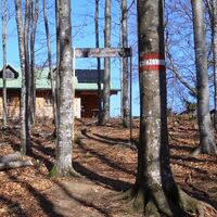 vor der "Grüntalkogelhütte"