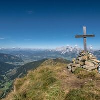 Blick vom Seerieszinken Richtung Dachstein