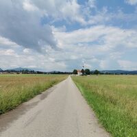 Weg Richtung St. Coloman