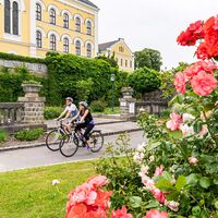 Radfahrer in Ybbs © Robert Herbst