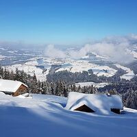 Blick in den Vorderwald vom Tannerberg, Alberschwende