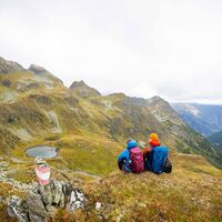 Blick vom Rantentörl zurück ins Kleinsölktal