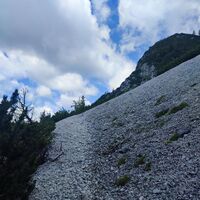 Querung am Schotterfeldansatz