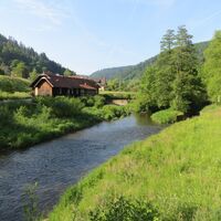 Die Nagold bei Ernstmühl