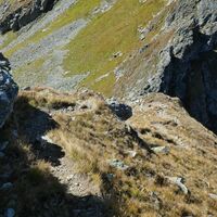 Abstieg zum Waldhorntörl