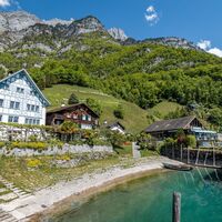Weindörfchen Quinten am Walensee