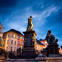 Abendstimmung am Grazer Hauptplatz