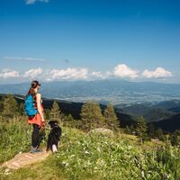 Aussicht von der Saualpe genießen