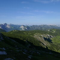 Blick zurück - Griesmauer und Frauenmauer gut im Blick