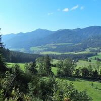 Lieglsteig - Blick ins Lamingtal