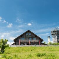 Neue Gehlberger Hütte auf dem Schneekopf