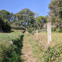 Verbindungsweg im Gebiet Monteragna