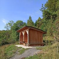 Rhön-Berg Geba Schutzhütte Hoher Berg