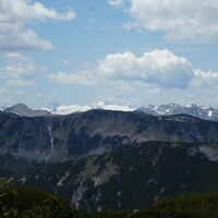 Zoom zum Hohen Dachstein