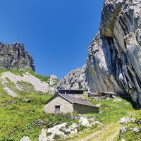 die Schermsteinalm gehört schon zum Gebiet der Gemeinde Münster