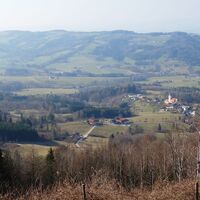 Schwabeck Talblick nach St. Gotthard