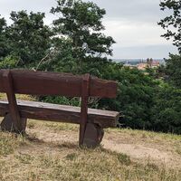 Sitzbank mit Ausblick