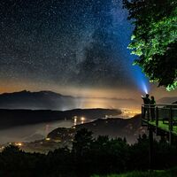 Sterndlschaun am Sternenbalkon