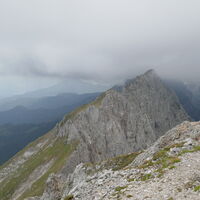 Rückblick zur Breiten Wand