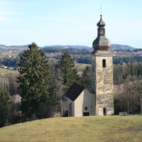 Ausblick auf die Alte Kirche St. Bartholomä