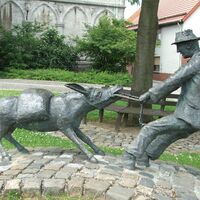 Eselskulptur Obermarsberg