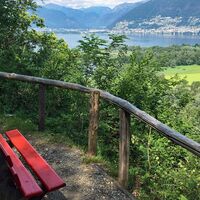 Aussicht auf die Bolle di Magadino