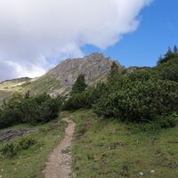 Unterhalb des Litnisschrofen