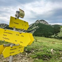 Abzweigung nach Wildalpen