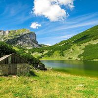Direkt am "blauen Auge" im Rofangebirge
