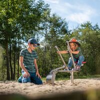Kinder am Spielplatz Leutasch